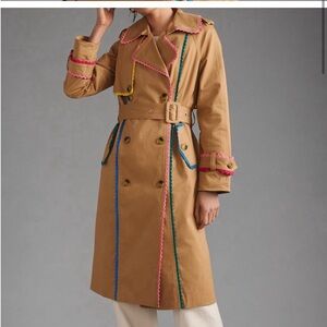 7 for all mankind Colorful Lace Trim
Trench Coat